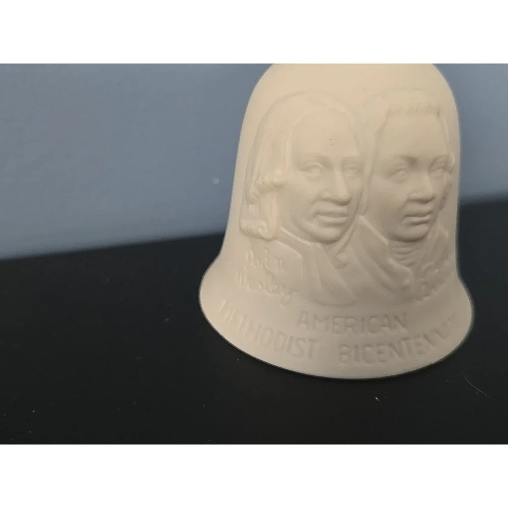 1984 RR ROMAN AMERICAN METHODIST BICENTENNIAL BELL JOHN WESLEY FRANCIS ASBURY
